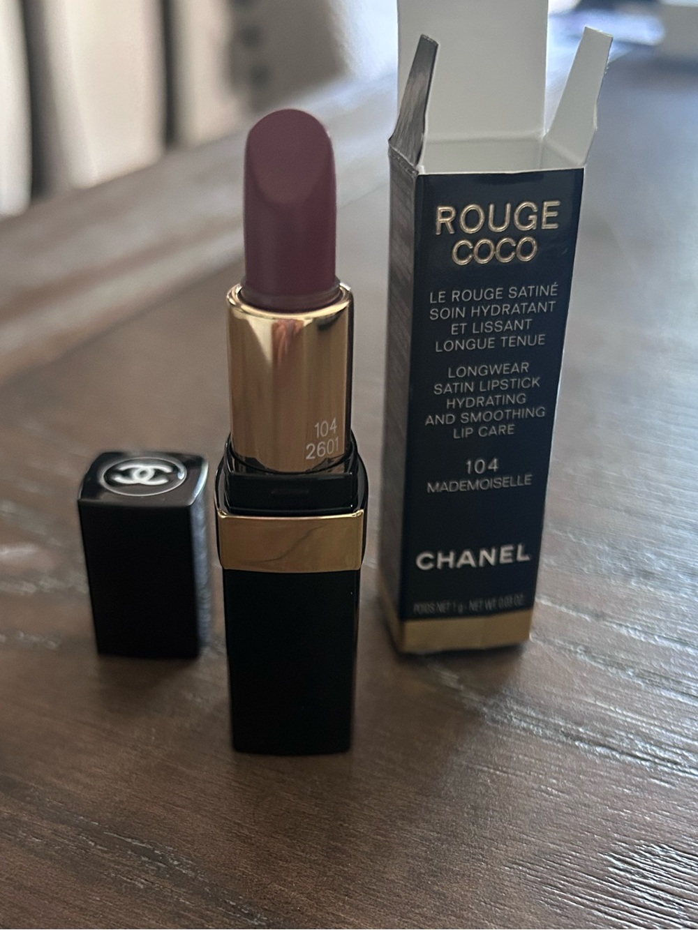 CHANEL Rouge Coco 104 Mademoiselle lipstick - Picture 3 of 5